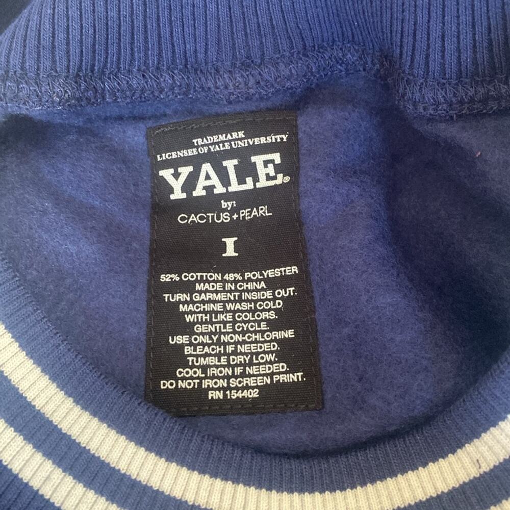 Torrid Yale Cozy Fleece Banded V-Neck Sweatshirt - Picture 5 of 8